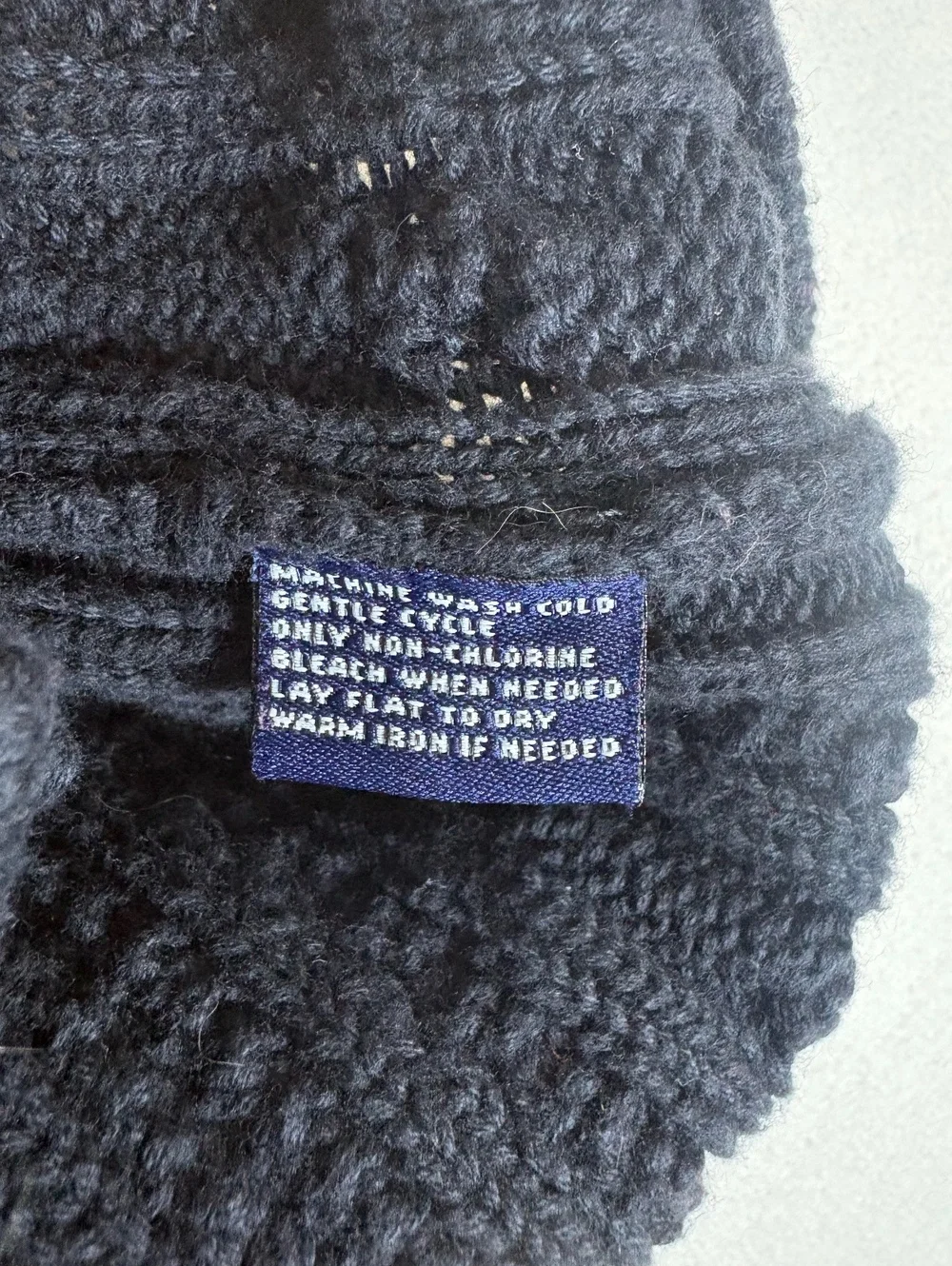 American Living Womens Black Cable Knit Button-Up Sweater Vest Medium